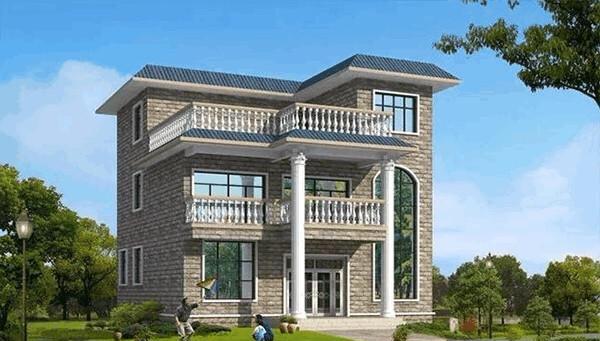 3款爆款平屋頂別墅圖，建好外觀不輸坡屋頂