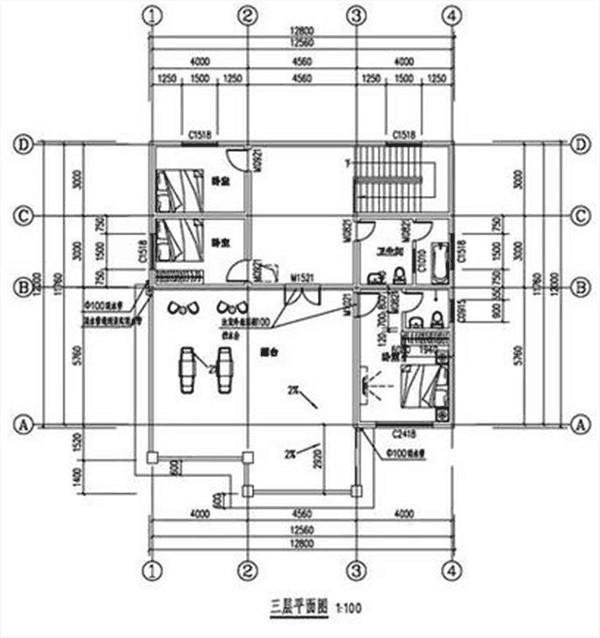 3款爆款平屋頂別墅圖，建好外觀不輸坡屋頂