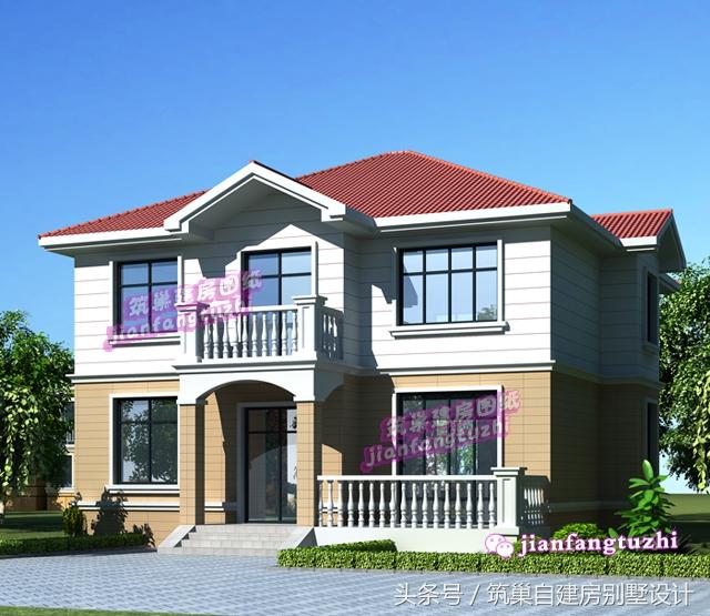 2款二層農(nóng)村自建房別墅全套設(shè)計(jì)圖，你更喜歡哪個(gè)？