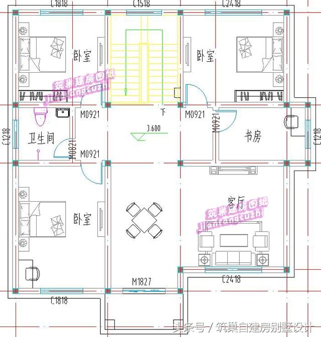 2款二層農(nóng)村自建房別墅全套設(shè)計(jì)圖，你更喜歡哪個(gè)？