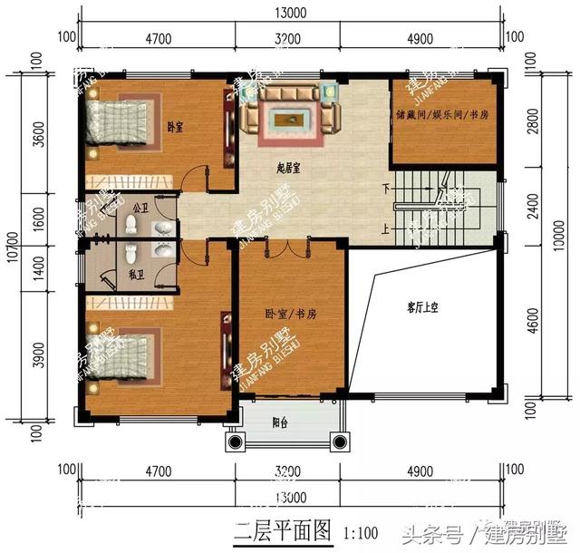 4棟面寬13米的三層樓房圖，隨便選一棟建都讓人羨慕