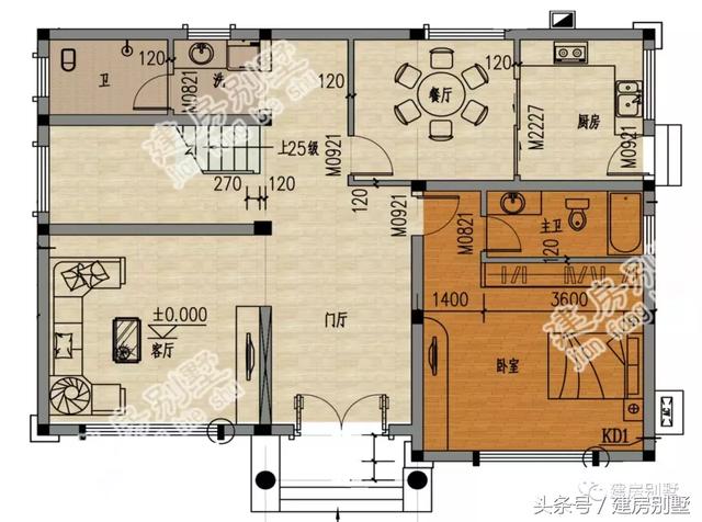 4棟面寬13米的三層樓房圖，隨便選一棟建都讓人羨慕