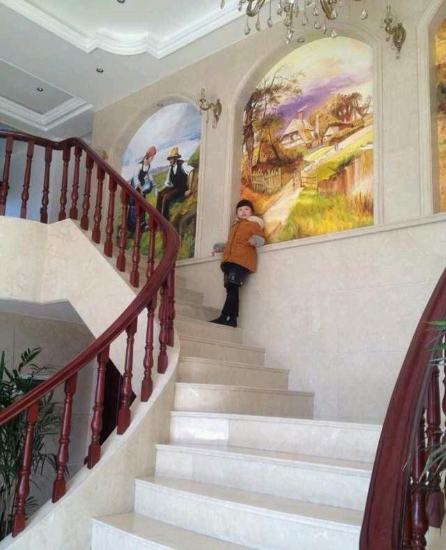 曬曬我家2000平山村小別墅，光裝修花了200多萬！