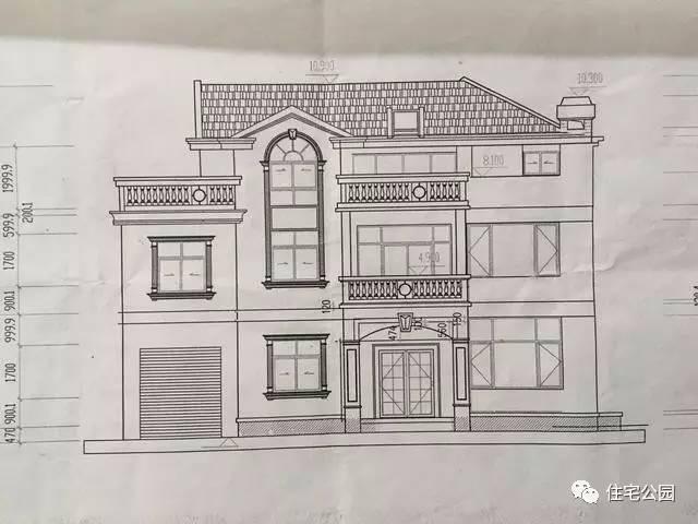 父子二人攜手設計圖紙，60萬建舒適別墅！