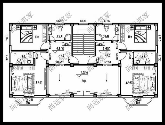 雙拼別墅一梯兩戶！