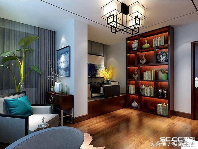 青島270平別墅裝修，知性人文的現(xiàn)代中式風(fēng)格！