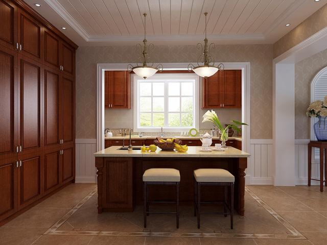 一進(jìn)屋被旋轉(zhuǎn)樓梯吸引了，鄭州330平別墅真是太美啦！