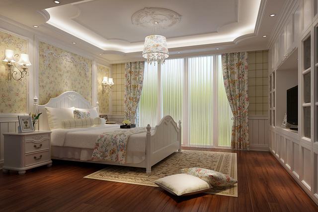 一進(jìn)屋被旋轉(zhuǎn)樓梯吸引了，鄭州330平別墅真是太美啦！