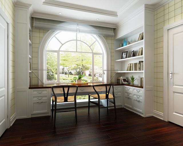 一進(jìn)屋被旋轉(zhuǎn)樓梯吸引了，鄭州330平別墅真是太美啦！