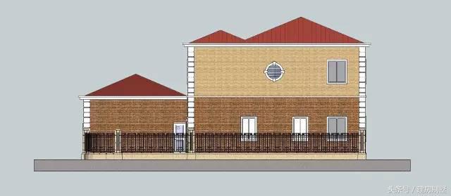 12米x10米帶車(chē)庫(kù)兩層小別墅，毛坯造價(jià)25萬(wàn)能建！