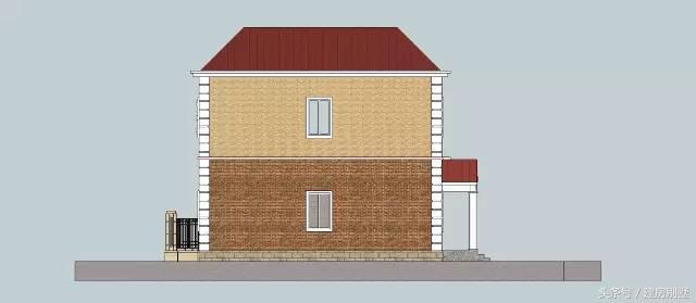 12米x10米帶車(chē)庫(kù)兩層小別墅，毛坯造價(jià)25萬(wàn)能建！