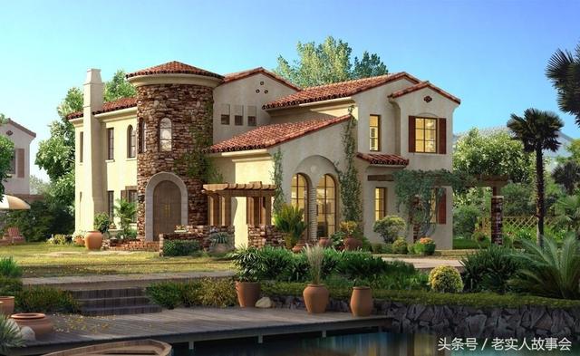 住別墅的女人！