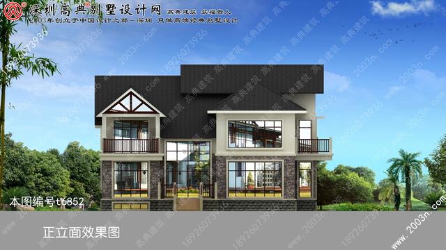 鄉(xiāng)村別墅效果圖大全！