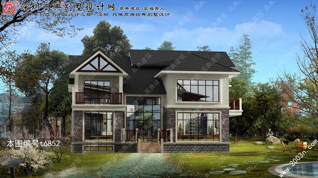 鄉(xiāng)村別墅效果圖大全！