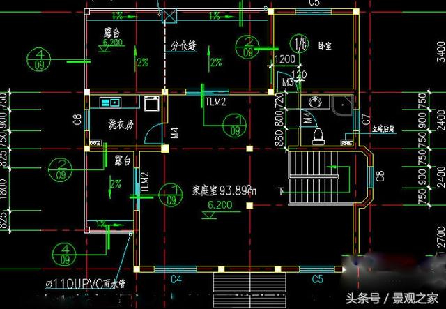 三層自建房設(shè)計(jì)圖紙含效果圖，新農(nóng)村別墅樣式！