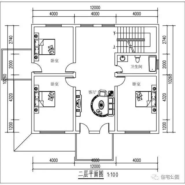 12X10米農(nóng)村3層別墅，35萬蓋成這樣，值不值？