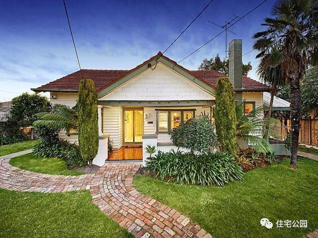 20套平層小別墅賞析，為啥澳洲氣候溫暖農(nóng)村一樣建平房