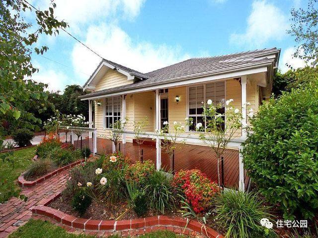 20套平層小別墅賞析，為啥澳洲氣候溫暖農(nóng)村一樣建平房