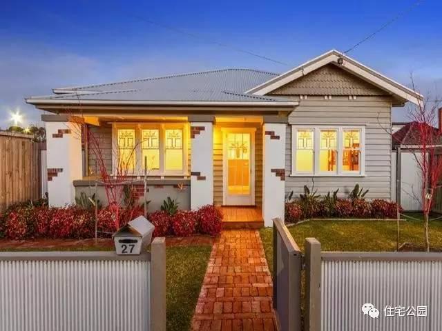 20套平層小別墅賞析，為啥澳洲氣候溫暖農(nóng)村一樣建平房