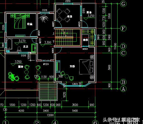 兩套漂亮實用的二層農村小別墅效果圖（含設計圖紙）
