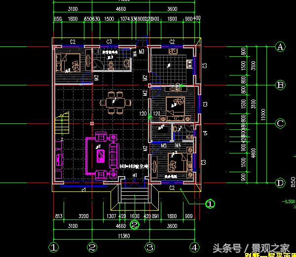兩套漂亮實用的二層農村小別墅效果圖（含設計圖紙）