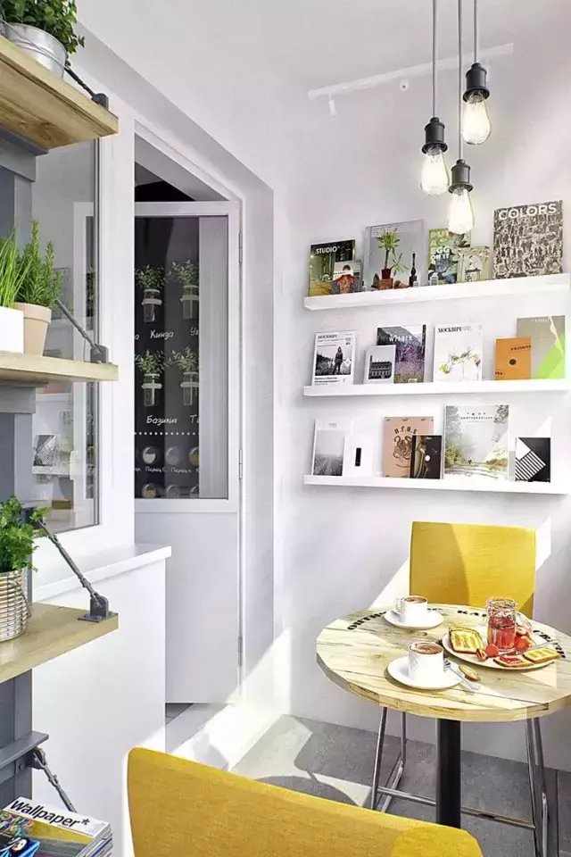 小陽(yáng)臺(tái)也有別墅范兒