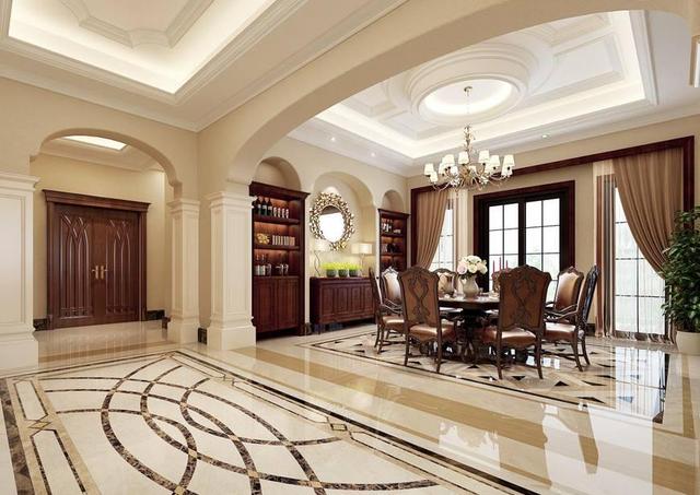 只用200萬，如何把480平別墅洋房設計得有美感，豪華大氣