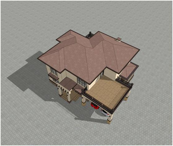 農(nóng)村自建別墅，實用雙車位雙車位！