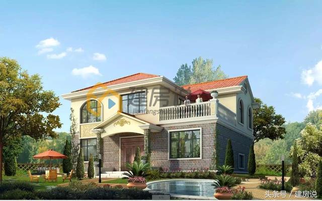 這22款漂亮實(shí)用新農(nóng)村別墅戶型，都是今年最流行建造的