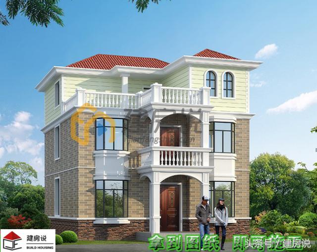 這22款漂亮實(shí)用新農(nóng)村別墅戶型，都是今年最流行建造的