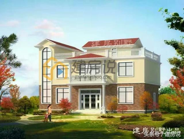 這22款漂亮實(shí)用新農(nóng)村別墅戶型，都是今年最流行建造的