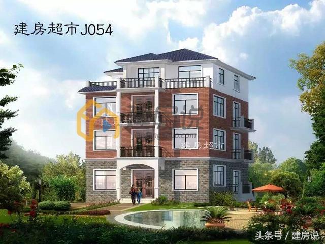 這22款漂亮實(shí)用新農(nóng)村別墅戶型，都是今年最流行建造的