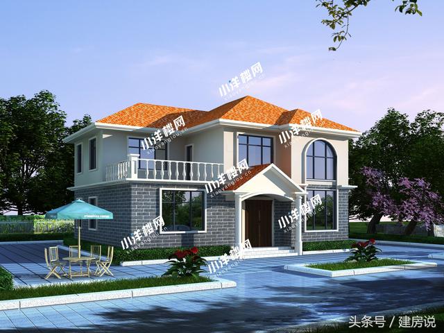 這22款漂亮實(shí)用新農(nóng)村別墅戶型，都是今年最流行建造的
