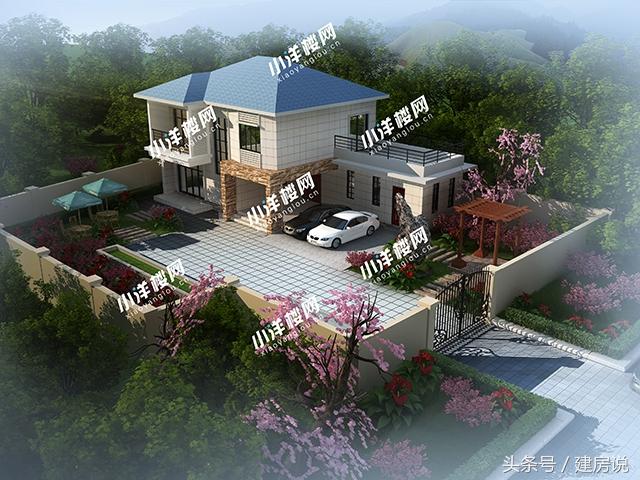 這22款漂亮實(shí)用新農(nóng)村別墅戶型，都是今年最流行建造的