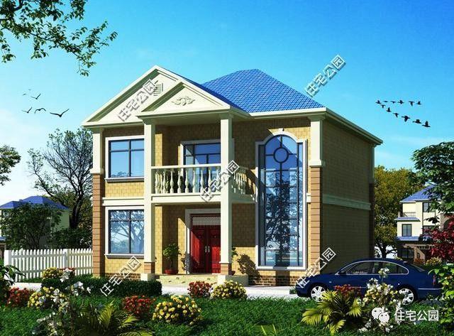 2套10.8X10.5米農(nóng)村別墅，為什么二層比三層還實用？