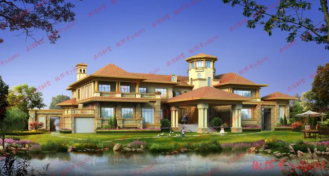 農(nóng)村歐式別墅，10年內(nèi)很難有人超越！