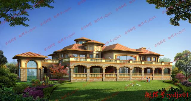 農(nóng)村歐式別墅，10年內(nèi)很難有人超越！