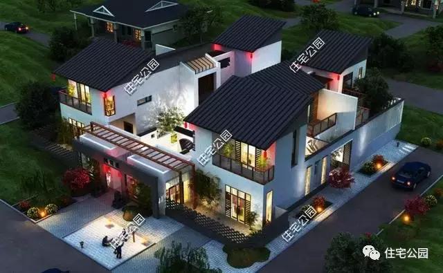 24套中式風(fēng)格別墅，讓外國人都想建的別墅戶型！