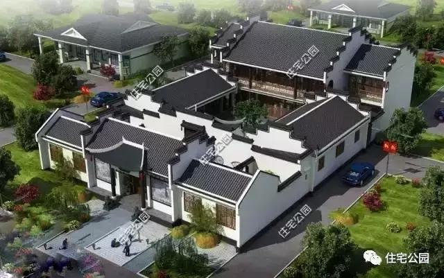 24套中式風(fēng)格別墅，讓外國人都想建的別墅戶型！