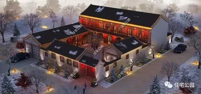 24套中式風(fēng)格別墅，讓外國人都想建的別墅戶型！