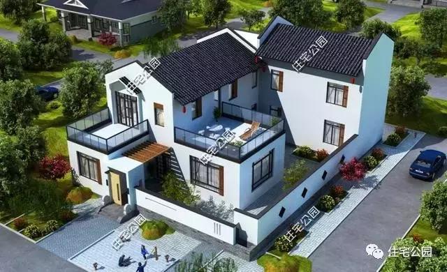 24套中式風(fēng)格別墅，讓外國人都想建的別墅戶型！