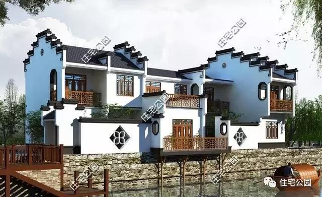 24套中式風(fēng)格別墅，讓外國人都想建的別墅戶型！