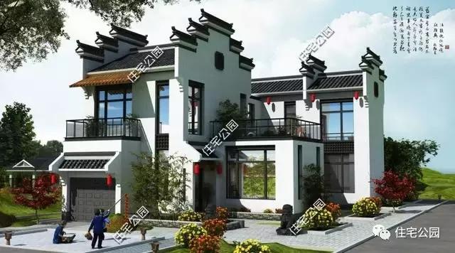 24套中式風(fēng)格別墅，讓外國人都想建的別墅戶型！