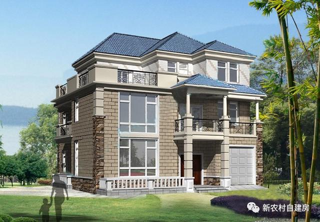 三層經(jīng)濟型鄉(xiāng)村別墅，沒有三生三世，但你可以建在十里桃林