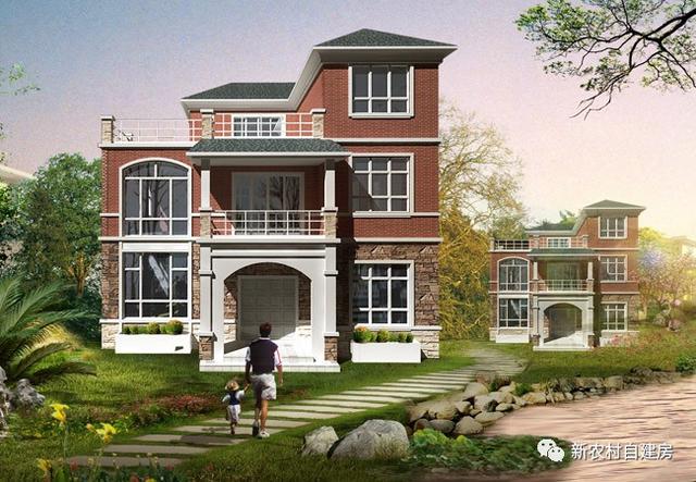 三層經(jīng)濟型鄉(xiāng)村別墅，沒有三生三世，但你可以建在十里桃林