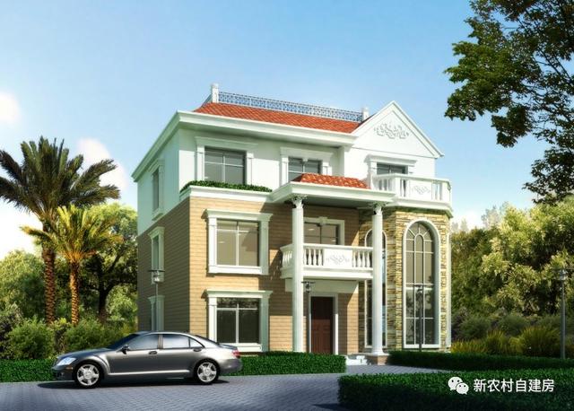 三層經(jīng)濟型鄉(xiāng)村別墅，沒有三生三世，但你可以建在十里桃林