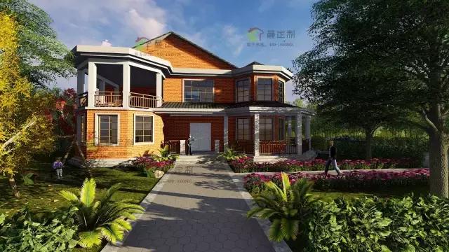 造價(jià)40萬(wàn)，8室4廳高格調(diào)自建別墅圖紙免費(fèi)分享