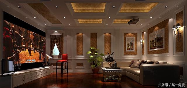 西安500平法式風格別墅，生活娛樂兩相宜