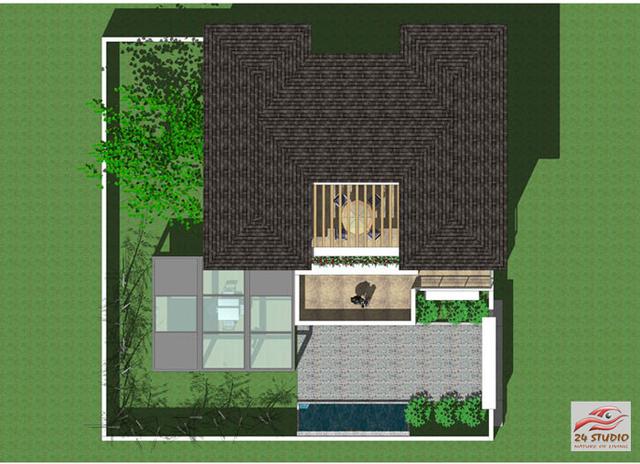 帶花園三層現(xiàn)代風格別墅——24建筑設(shè)計案例