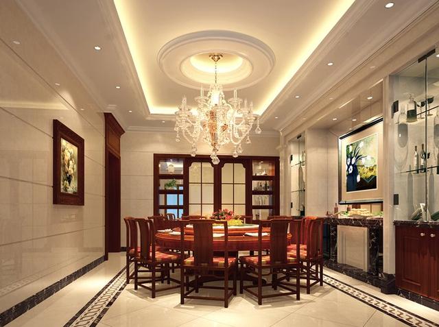 980平米別墅室內(nèi)中歐混搭風(fēng)格設(shè)計(jì)效果圖